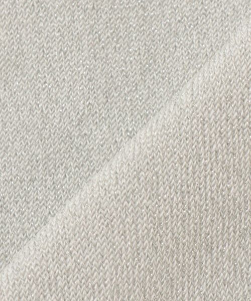 mezzo piano junior / メゾピアノジュニア ソックス | ラメ＆ロゴ刺しゅうソックス | 詳細3