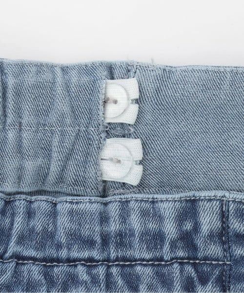 mezzo piano junior / メゾピアノジュニア ミニ・ひざ丈スカート | ☆彡デニムカーゴスカート（スパッツつき） | 詳細4