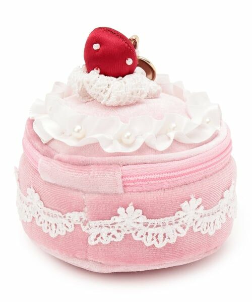 mezzo piano junior / メゾピアノジュニア ポーチ | ベリエちゃんケーキアクセサリーケース | 詳細1