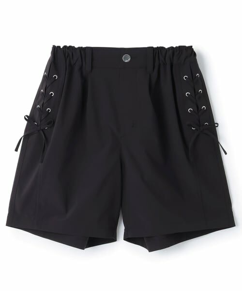 セール】 レースアップリボンショートパンツ （ショート・ハーフ・半端