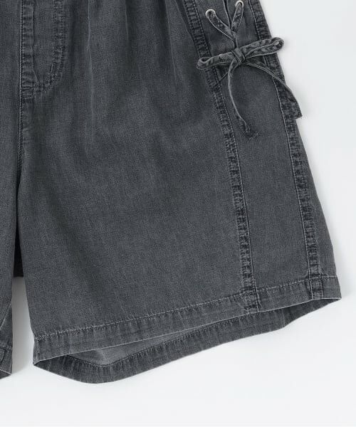 mezzo piano junior / メゾピアノジュニア ショート・ハーフ・半端丈パンツ | レースアップリボンショートパンツ | 詳細5