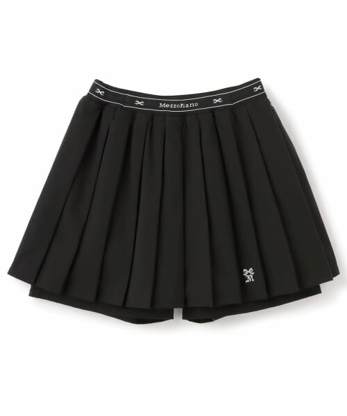 mezzo piano junior / メゾピアノジュニア その他パンツ | 【吸水速乾・耐塩素加工】ウエストリブプリーツショートパンツ | 詳細12