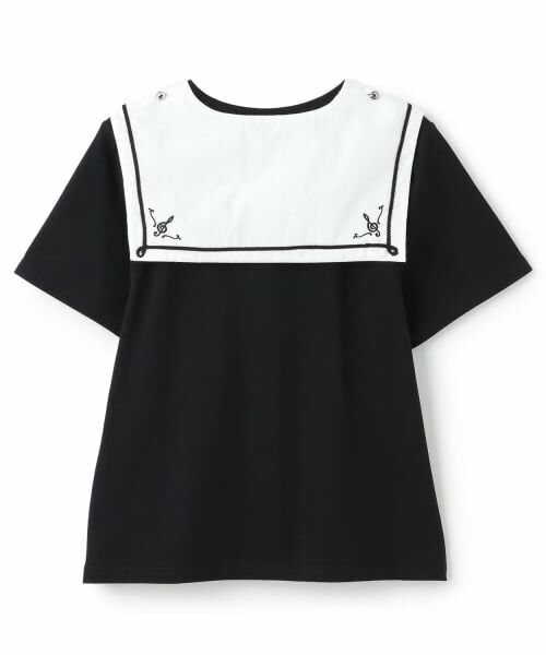 mezzo piano junior / メゾピアノジュニア Tシャツ | 【接触冷感】3WAYセーラーTシャツ | 詳細1
