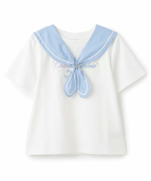 mezzo piano junior / メゾピアノジュニア Tシャツ | 【接触冷感】3WAYセーラーTシャツ | 詳細19