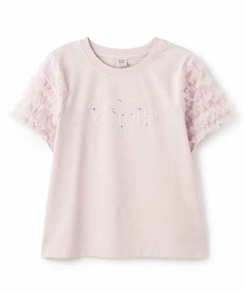 mezzo piano junior / メゾピアノジュニア Tシャツ | 【接触冷感】袖チュールフリルTシャツ | 詳細10