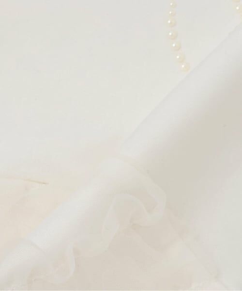 mezzo piano junior / メゾピアノジュニア Tシャツ | 【接触冷感】袖チュールフリルTシャツ | 詳細6