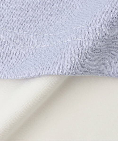 mezzo piano junior / メゾピアノジュニア Tシャツ | 【吸水速乾】【接触冷感】メッシュドッキングリボンアップリケTシャツ＆タンクトップセット | 詳細12