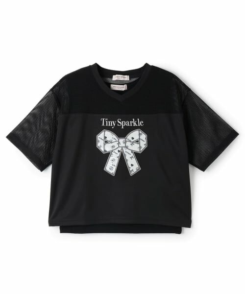 mezzo piano junior / メゾピアノジュニア Tシャツ | 【吸水速乾】【接触冷感】メッシュドッキングリボンアップリケTシャツ＆タンクトップセット | 詳細17
