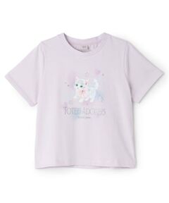 mezzo piano junior / メゾピアノジュニア Tシャツ | 【接触冷感】ふわふわねこちゃんTシャツ