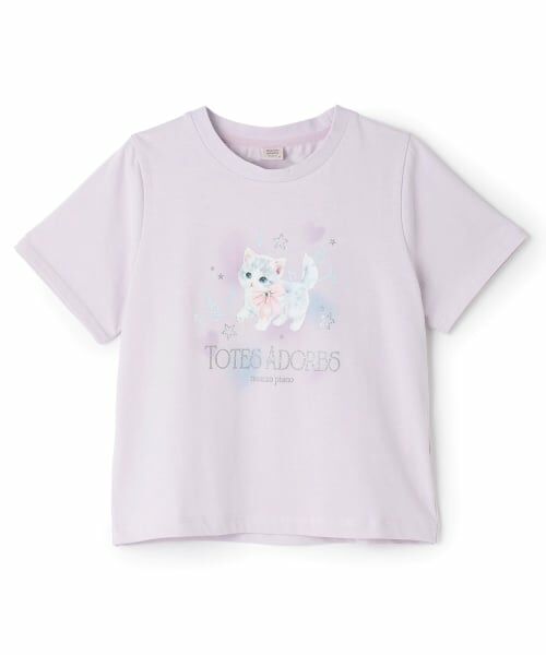 mezzo piano junior / メゾピアノジュニア Tシャツ | 【接触冷感】ふわふわねこちゃんTシャツ | 詳細10