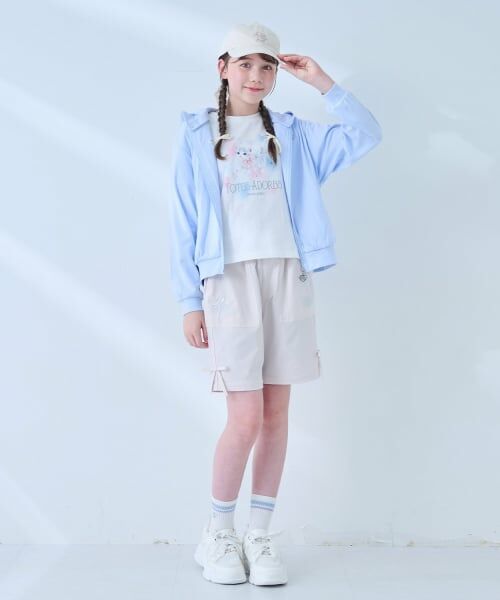 mezzo piano junior / メゾピアノジュニア Tシャツ | 【接触冷感】ふわふわねこちゃんTシャツ | 詳細12