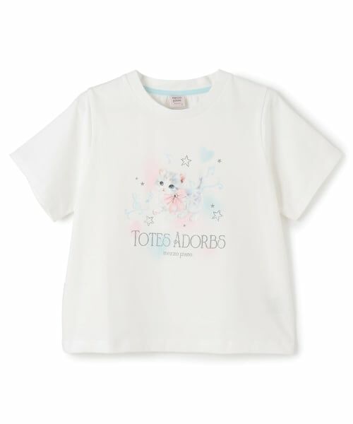 mezzo piano junior / メゾピアノジュニア Tシャツ | 【接触冷感】ふわふわねこちゃんTシャツ | 詳細9
