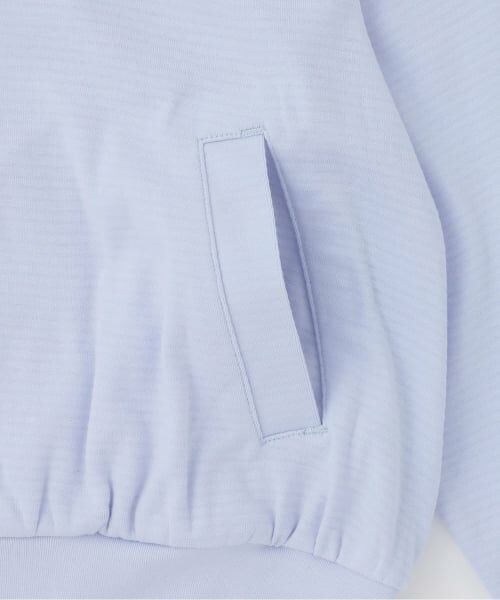 mezzo piano junior / メゾピアノジュニア パーカー | 【UVカット】【接触冷感】シャドーボーダーパーカ | 詳細4