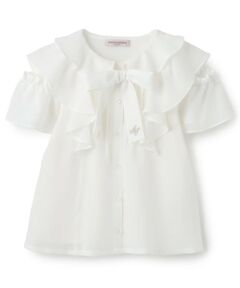 mezzo piano junior / メゾピアノジュニア シャツ・ブラウス | 2WAYフリルブラウス＆キャミソールセット