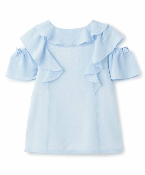 mezzo piano junior / メゾピアノジュニア シャツ・ブラウス | 2WAYフリルブラウス＆キャミソールセット | 詳細1