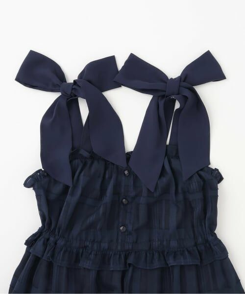 mezzo piano junior / メゾピアノジュニア その他トップス | ショルダーリボンジャンパースカート＆【接触冷感】インナーセット | 詳細3