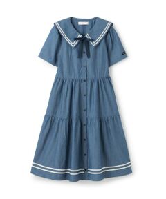 mezzo piano junior / メゾピアノジュニア ミニ丈・ひざ丈ワンピース | セーラーワンピース