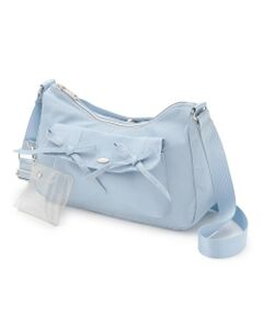 mezzo piano junior / メゾピアノジュニア ショルダーバッグ | キラキラポーチつきフラップリボンショルダー