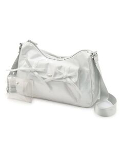 mezzo piano junior / メゾピアノジュニア ショルダーバッグ | キラキラポーチつきフラップリボンショルダー