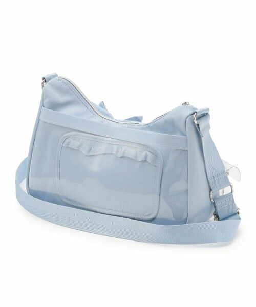 mezzo piano junior / メゾピアノジュニア ショルダーバッグ | キラキラポーチつきフラップリボンショルダー | 詳細1