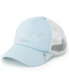 mezzo piano junior / メゾピアノジュニア キャップ | 【冷感】STARチャームつきキラキラメッシュキャップ