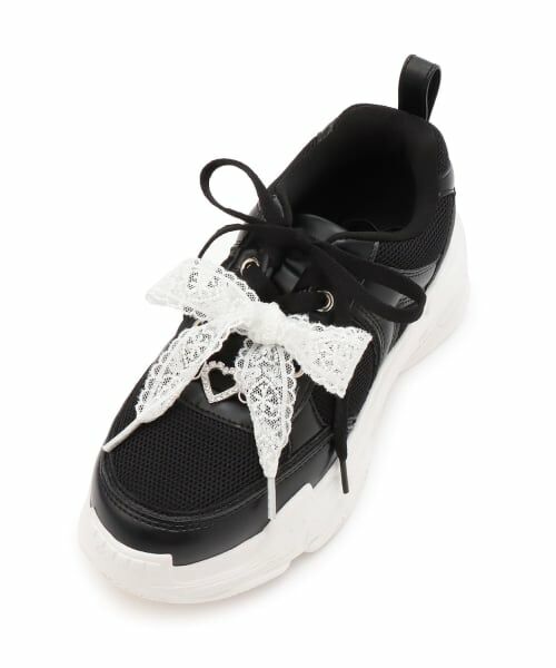 mezzo piano junior / メゾピアノジュニア スニーカー | ハートカスタムダットスニーカー | 詳細7