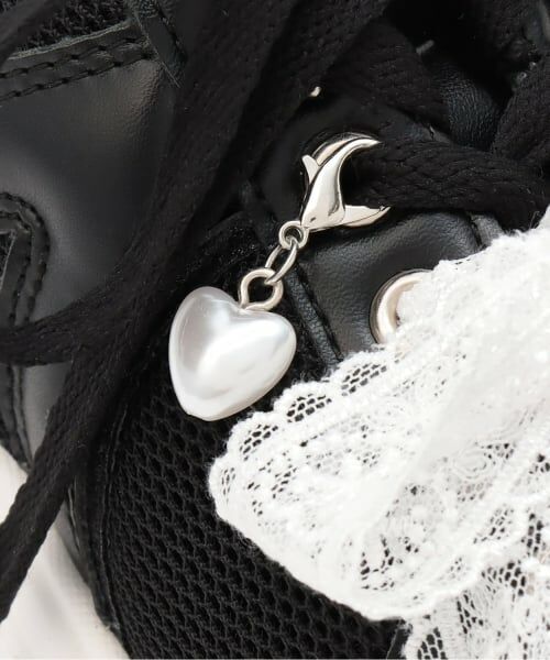 mezzo piano junior / メゾピアノジュニア スニーカー | ハートカスタムダットスニーカー | 詳細9