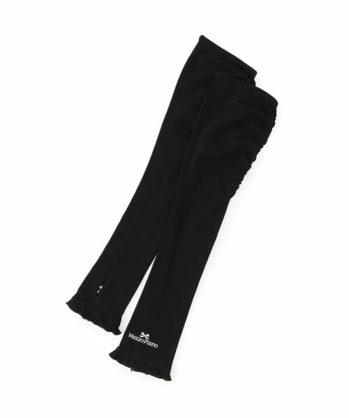 mezzo piano junior / メゾピアノジュニア 手袋 | 【UVカット・接触冷感】リボンポーチつきアームカバー | 詳細1