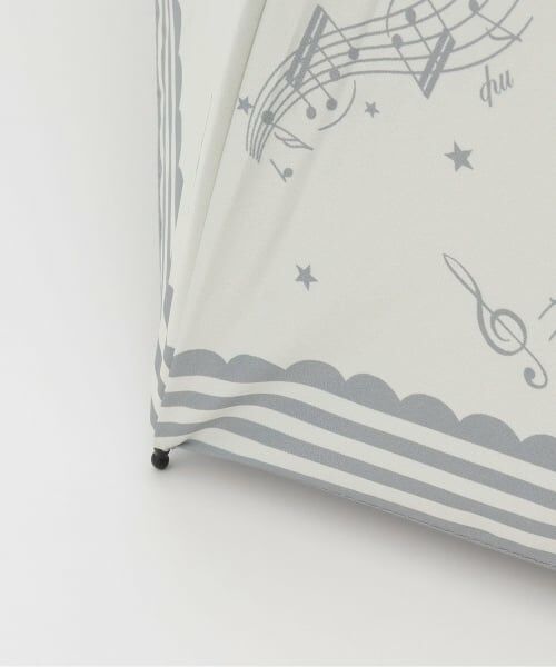 mezzo piano junior / メゾピアノジュニア 傘 | 【晴雨兼用】With a melody♪柄折りたたみ傘 | 詳細4