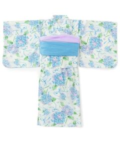 mezzo piano junior / メゾピアノジュニア 着物・浴衣・小物類 | 【接触冷感】あじさい柄2WAY浴衣