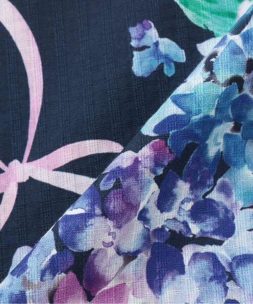 mezzo piano junior / メゾピアノジュニア 着物・浴衣・小物類 | 【接触冷感】あじさい柄2WAY浴衣 | 詳細16