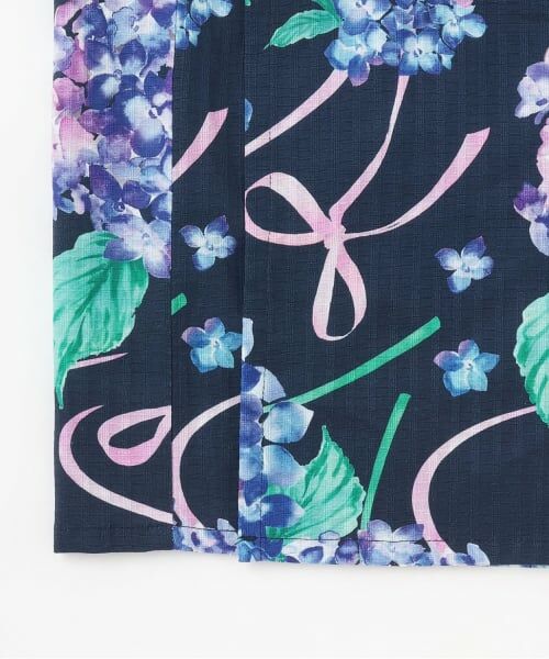 mezzo piano junior / メゾピアノジュニア 着物・浴衣・小物類 | 【接触冷感】あじさい柄2WAY浴衣 | 詳細6