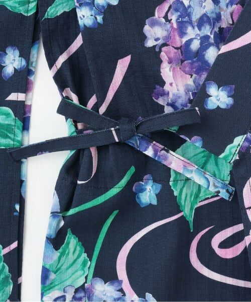 mezzo piano junior / メゾピアノジュニア 着物・浴衣・小物類 | 【接触冷感】あじさい柄2WAY浴衣 | 詳細9