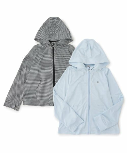 mezzo piano junior / メゾピアノジュニア 水着・スイムグッズ | 【SWIM】【水陸両用】【UVカット】2WAYラッシュガード | 詳細10