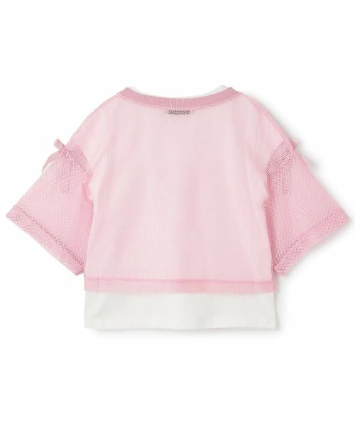 mezzo piano junior / メゾピアノジュニア Tシャツ | 【人気商品再入荷】【直営店で取り扱い無し】メッシュTシャツセット | 詳細1