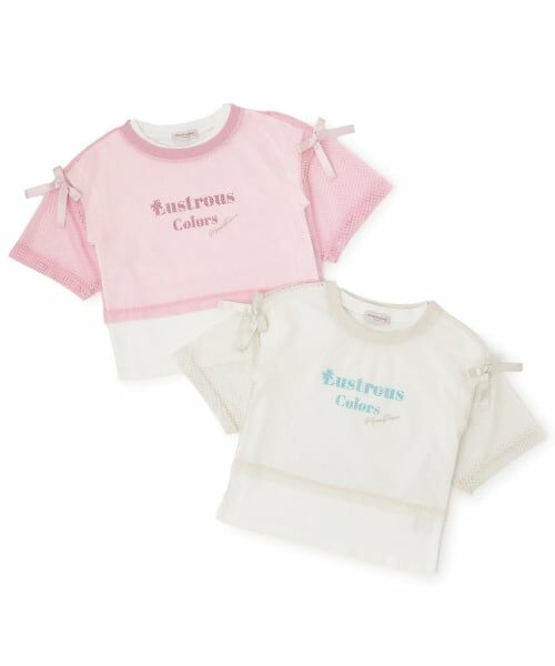 mezzo piano junior / メゾピアノジュニア Tシャツ | 【人気商品再入荷】【直営店で取り扱い無し】メッシュTシャツセット | 詳細10