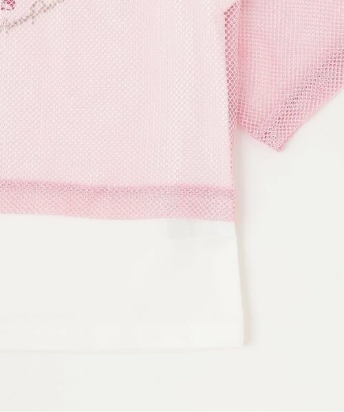 mezzo piano junior / メゾピアノジュニア Tシャツ | 【人気商品再入荷】【直営店で取り扱い無し】メッシュTシャツセット | 詳細5