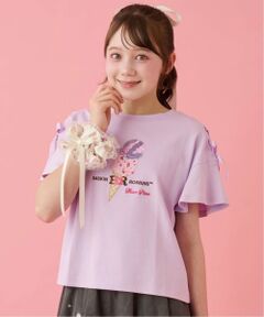 【サーティワン アイスクリーム】【接触冷感】袖レースアップTシャツ