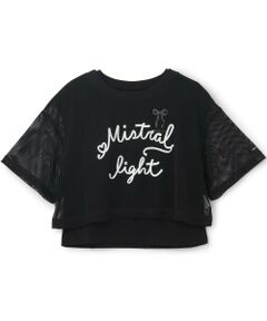 mezzo piano junior / メゾピアノジュニア Tシャツ | コード刺しゅうメッシュTシャツ×【接触冷感】Tシャツセット