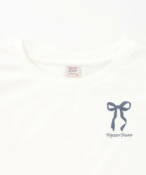 mezzo piano junior / メゾピアノジュニア Tシャツ | コード刺しゅうメッシュTシャツ×【接触冷感】Tシャツセット | 詳細21