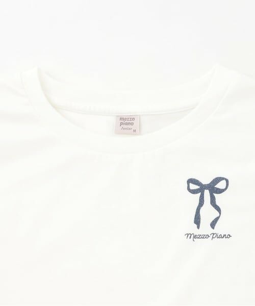 mezzo piano junior / メゾピアノジュニア Tシャツ | コード刺しゅうメッシュTシャツ×【接触冷感】Tシャツセット | 詳細6