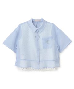 シアーシャツ＆タンクトップセット