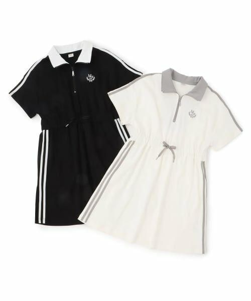mezzo piano junior / メゾピアノジュニア ミニ丈・ひざ丈ワンピース | 【人気商品再入荷】【直営店で取り扱い無し】サイドラインワンピース | 詳細10