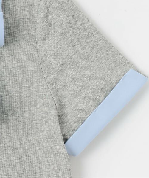 mezzo piano junior / メゾピアノジュニア Tシャツ | 【接触冷感】ボウタイつきドッキングレイヤードTシャツ | 詳細7