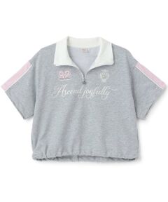 mezzo piano junior / メゾピアノジュニア Tシャツ | ハーフジップ半袖Tシャツ