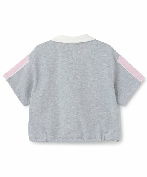 mezzo piano junior / メゾピアノジュニア Tシャツ | ハーフジップ半袖Tシャツ | 詳細1