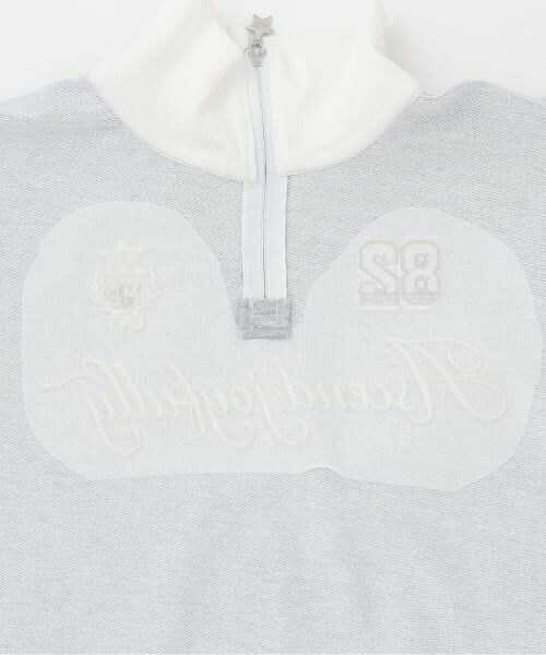 mezzo piano junior / メゾピアノジュニア Tシャツ | ハーフジップ半袖Tシャツ | 詳細3
