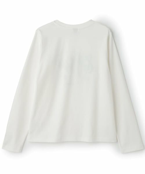 mezzo piano junior / メゾピアノジュニア Tシャツ | Melody リボン長袖Tシャツ | 詳細8