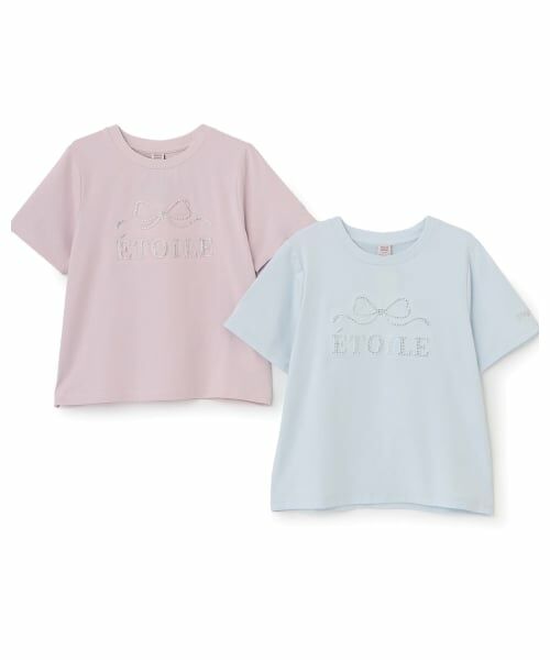 mezzo piano junior / メゾピアノジュニア Tシャツ | 【接触冷感】ぷっくりキラキラリボンTシャツ | 詳細6