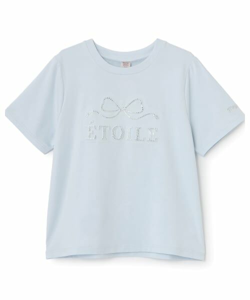 mezzo piano junior / メゾピアノジュニア Tシャツ | 【接触冷感】ぷっくりキラキラリボンTシャツ | 詳細7